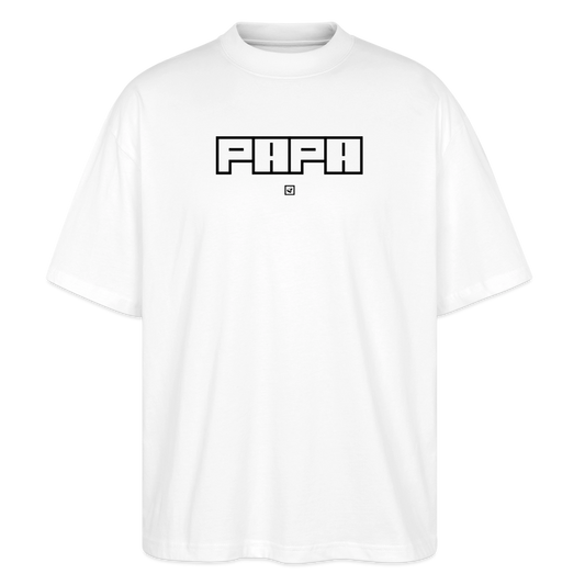 T-SHIRT PAPA - white