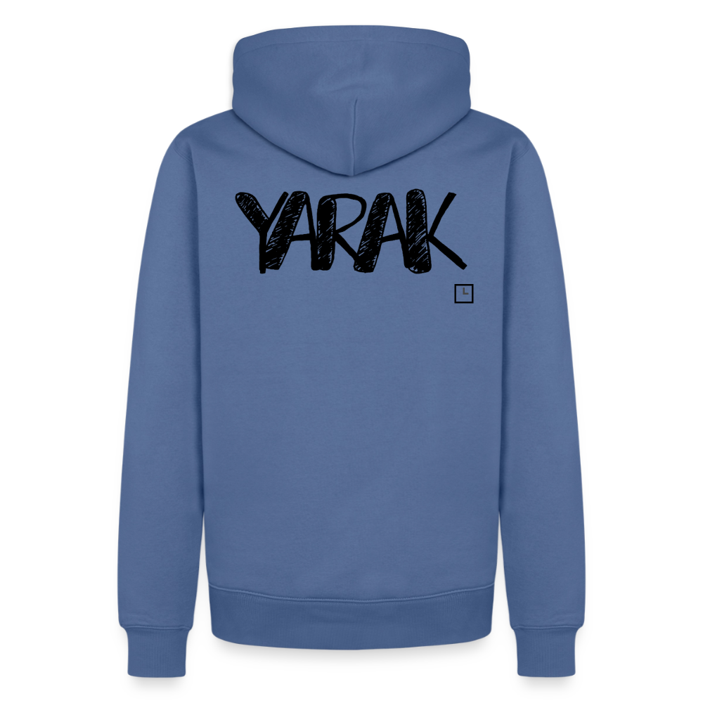 HOODIE YARAK - stone blue