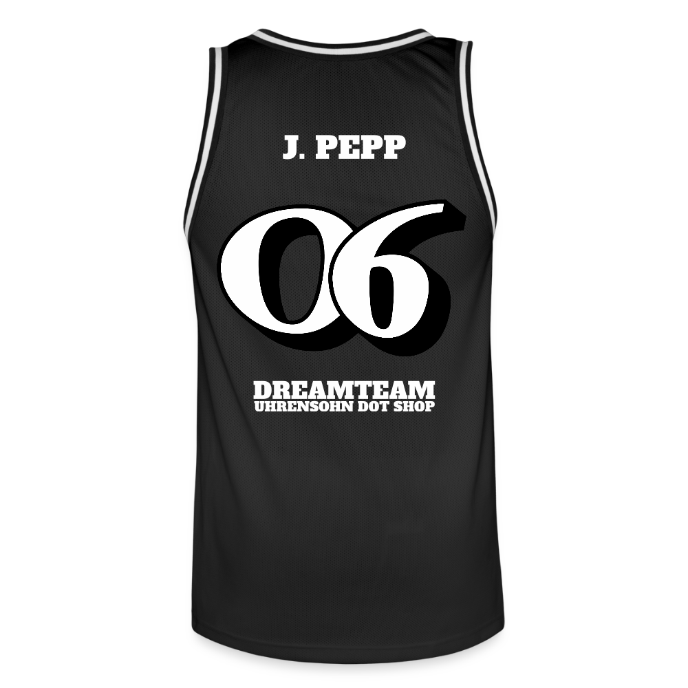 JERSEY DT_B/PEPP - black/white