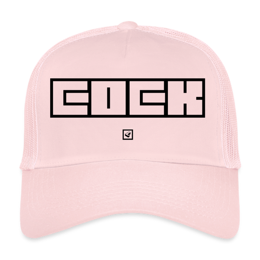 MESHCAP US_COCK - pale pink