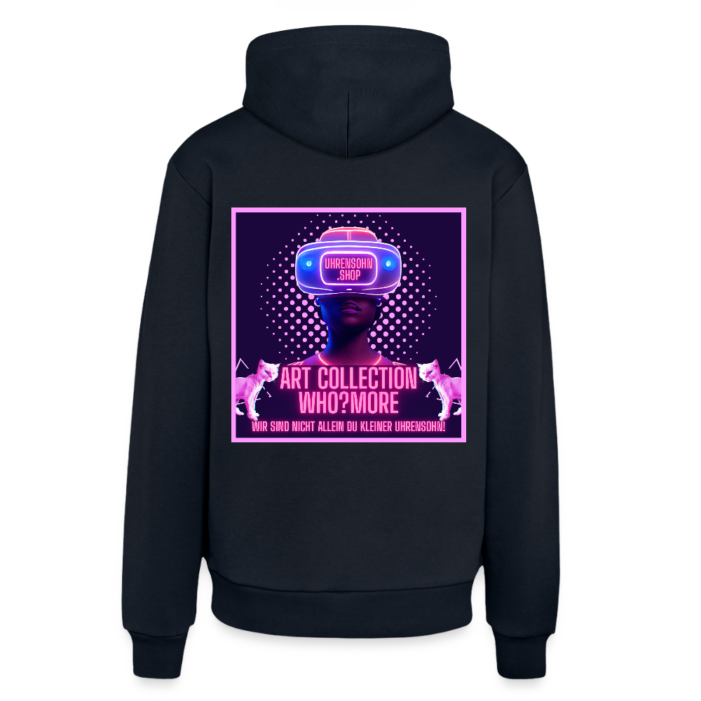 ORGANIC HOODIE - WHO?MORE X USS - DARK NAVY