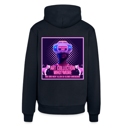 ORGANIC HOODIE - WHO?MORE X USS - DARK NAVY