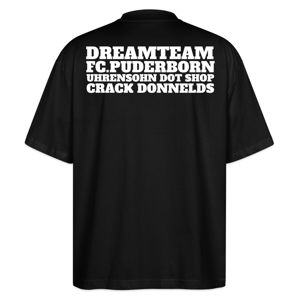 T-SHIRT DT_W/CRACK - black