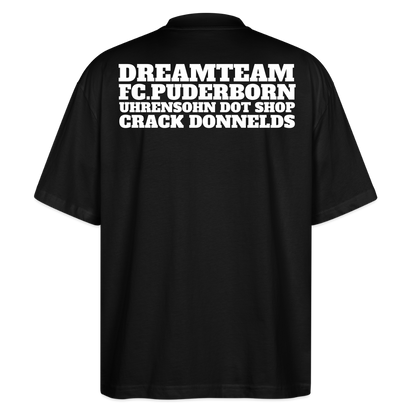 T-SHIRT DT_W/CRACK - black