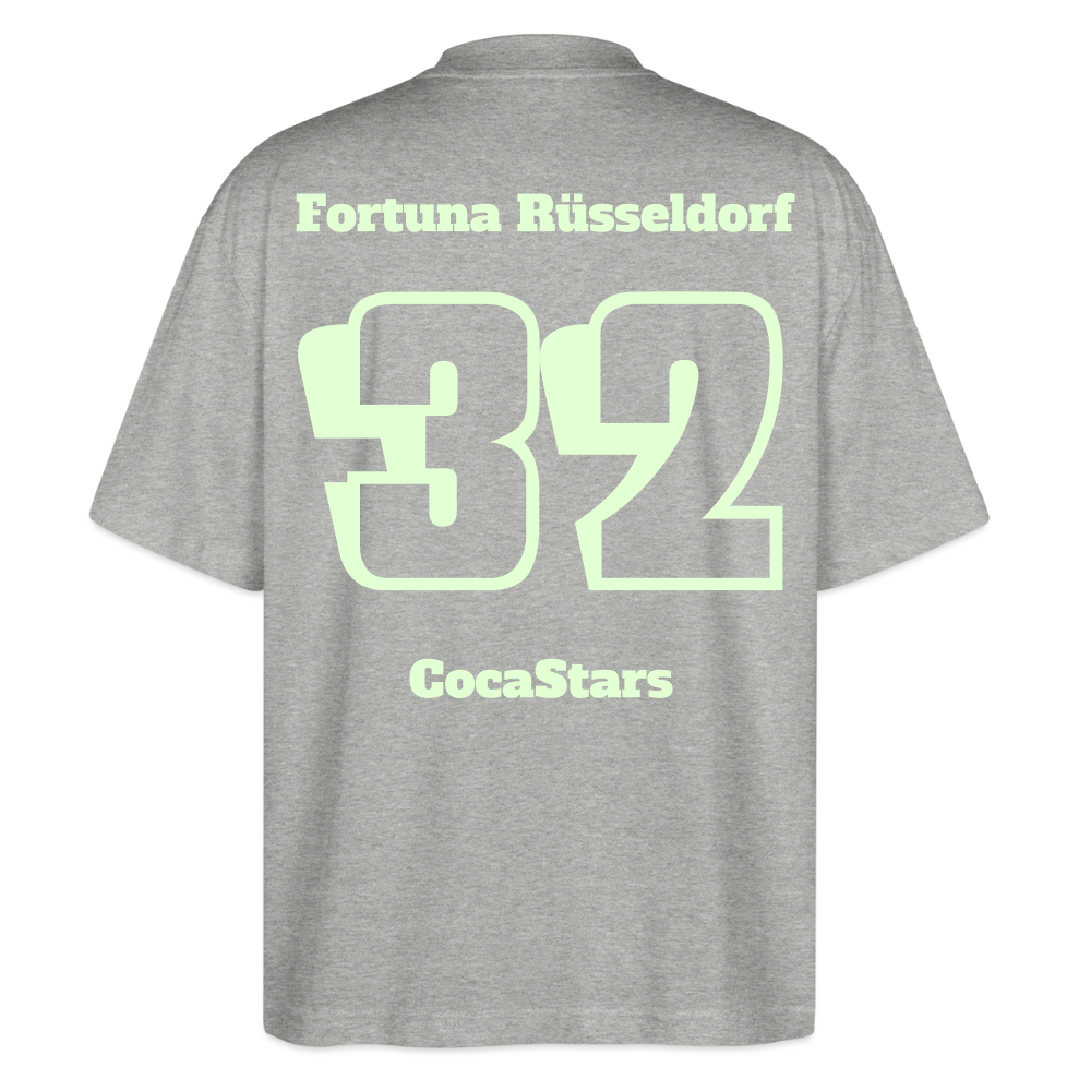 T-Shirt OS 200 g/m² - DTC - GLOWY_32RÜSSELDORF - heather grey
