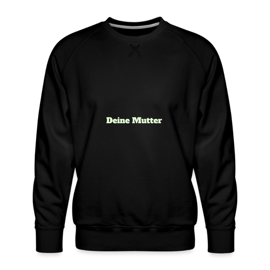 M.P. Sweatshirt - DTG - 26DEINEMUTTER26 - black