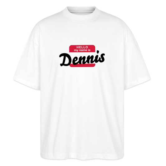 T-Shirt OS 200 g/m² - NAME - BRUDI_PADDLE_DENNIS - white
