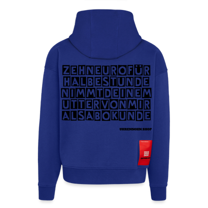 HOODIE B/WHO?MORE3 - Iconic Blue