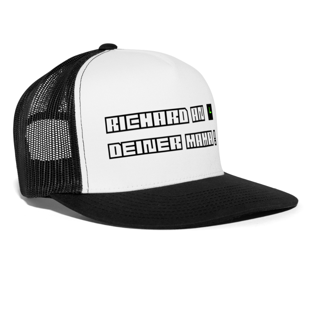 MeshCap - USC - "Richard" - white/black