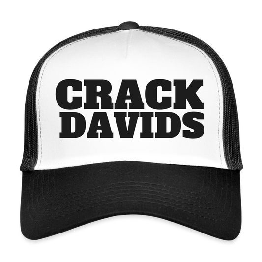 MESHCAP DT_B/DAVIDS - white/black