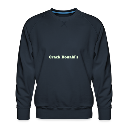 M.P. Sweatshirt - DTG - 01CrackDonalds01 - navy