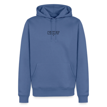 HOODIE GOAT - stone blue