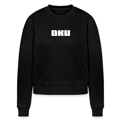 W.O. Cropped Sweatshirt - DKU - black